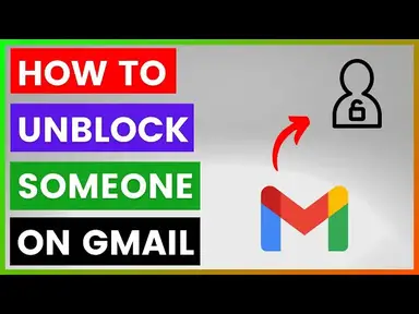 'Video thumbnail for How To Unblock Someone On Gmail? [in 2025]'