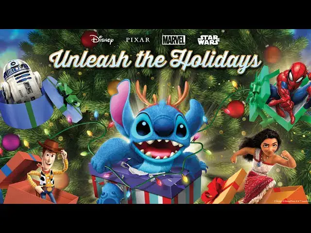 'Video thumbnail for Stitch Unleashes the Holidays, Spreading Excitement and Joy Along the Way!'