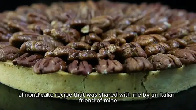 Video thumbnail for almond cake recipe