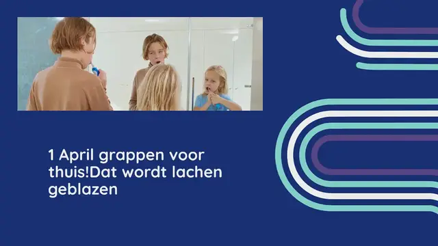 Video thumbnail for 1 April grappen voor thuis! Dat wordt lachen geblazen