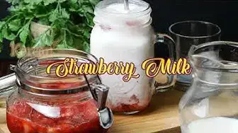 'Video thumbnail for Membuat Korean Strawberry Milk'