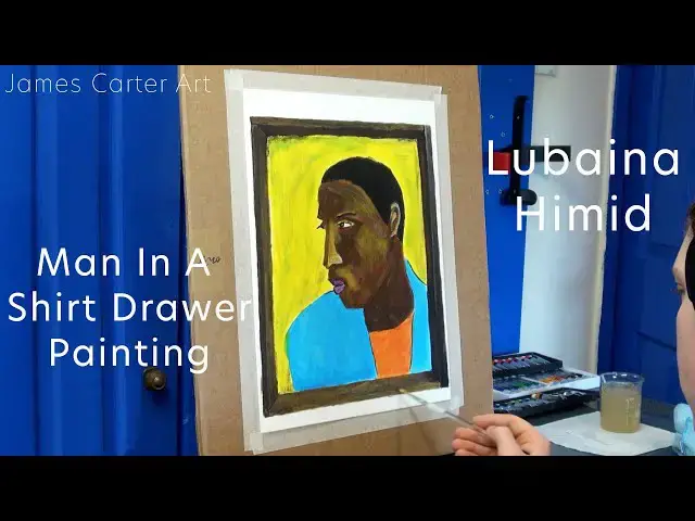 Video thumbnail for Lubaina Himid Man In A Shirt Drawer Painting