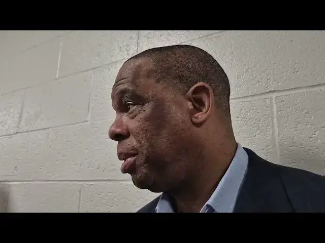 'Video thumbnail for #UNC postgame interviews with Seth Trimble, RJ Davis and Coach Hubert Davis after loss at Pitt'