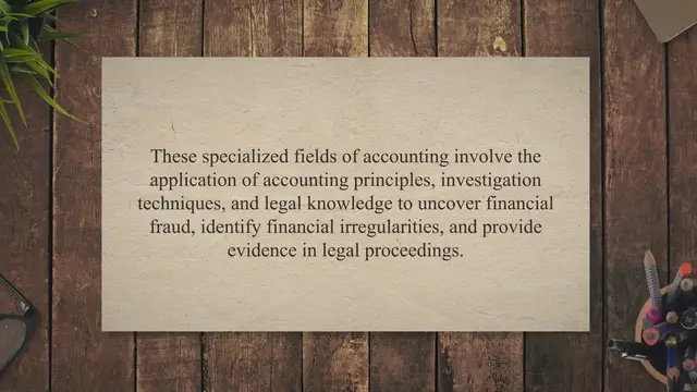 Video thumbnail for Forensic Accounting and Investigative Auditing