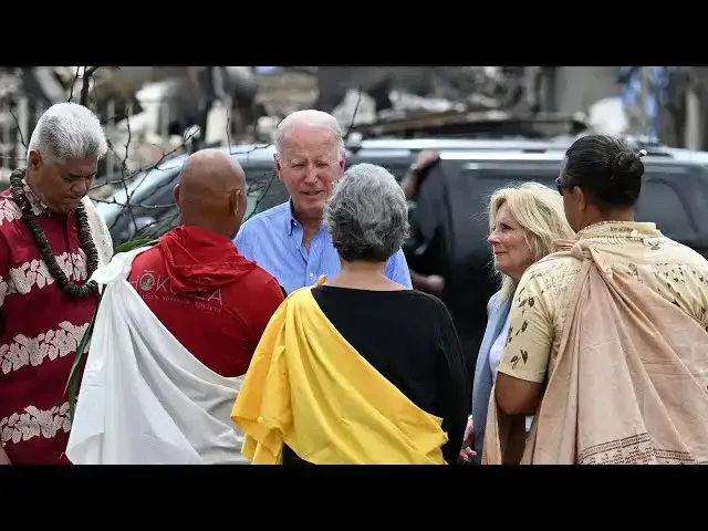 Video thumbnail for 'F**k You!' - Maui Residents Obliterate Biden After He Makes Horrific 'Joke' After Wildfires