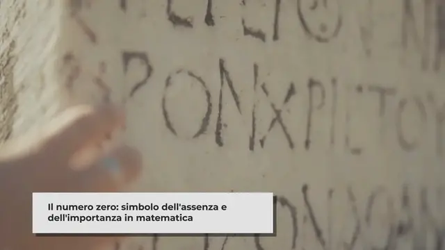 Video thumbnail for Il Significato Profondo dello Zero in Matematica