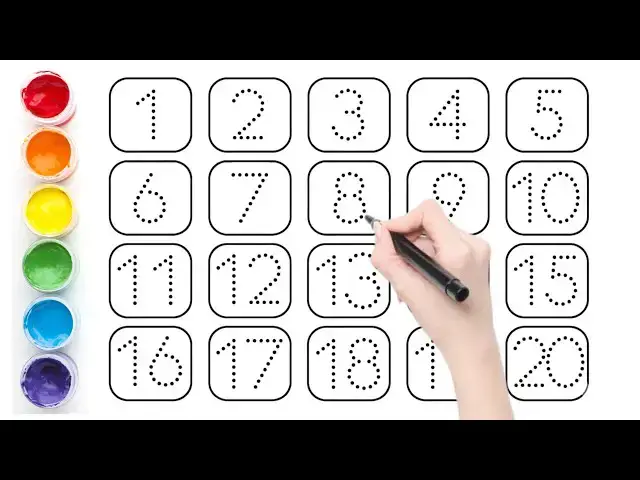 Video thumbnail for Today We Learn 1 to 20 Number Counting | 1 to 20 Number Counting For kids | 1 से 20 तक गिनती