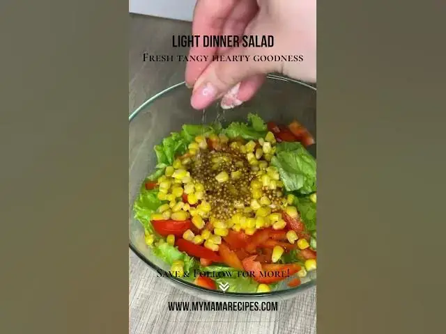 Video thumbnail for Fresh & Filling Salad with Chicken Liver #easyrecipe #healthyfood #shorts