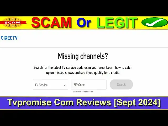 Video thumbnail for Tvpromise Com Reviews (Sept 2024) - Is Tvpromise Com A Scam Or Legit Site? Find Out! |Product Review
