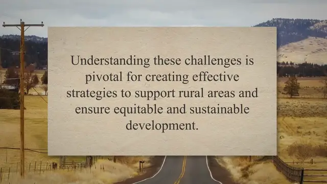 Video thumbnail for Challenges Faced by Rural Communities