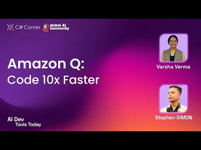 'Video thumbnail for AI-Powered Developer: Code 10x Faster with Amazon Q'