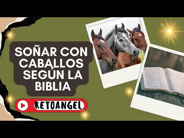 Video thumbnail for Soñar con caballos según la biblia