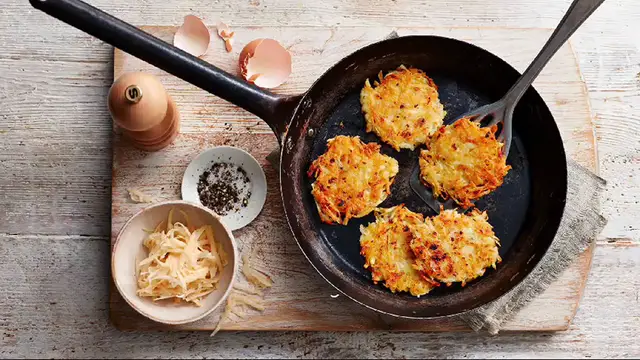 Video thumbnail for hash brown recipe
