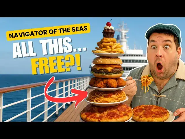 'Video thumbnail for We Ate EVERYTHING for FREE in 3 Days on a Cruise'