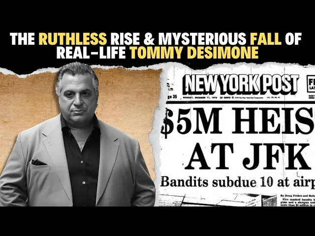 Video thumbnail for The Ruthless Rise & Mysterious Fall of Real-Life Tommy DeSimone | The True Story Behind Goodfellas