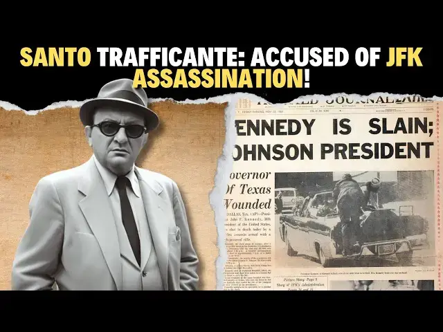 Video thumbnail for Santo Trafficante: Banished by Fidel Castro | Accused of JFK Assassination!