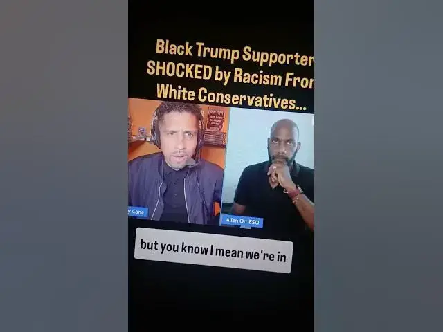 'Video thumbnail for Black Trump Supporter shocked by racism #trump #shortsfeed #shorts #shortsfeed #2025'