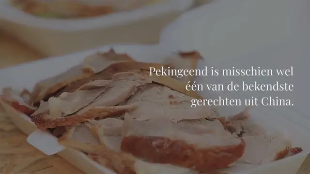 Video thumbnail for Pekingeend maak je zo