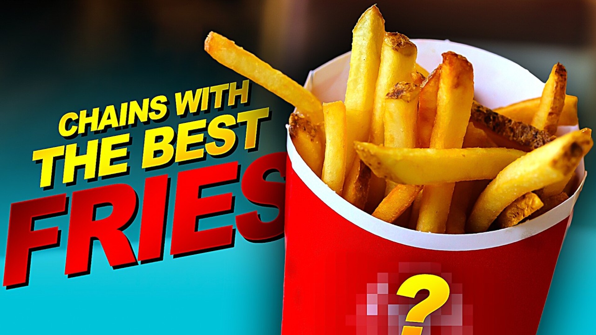 Video thumbnail for The Fast Food Chains With The Highest-Quality Fries