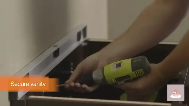 'Video thumbnail for How to Install a Bathroom Vanity '