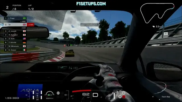 Video thumbnail for Gran Turismo Menu Book 4 High Speed Ring Track Day Race 1