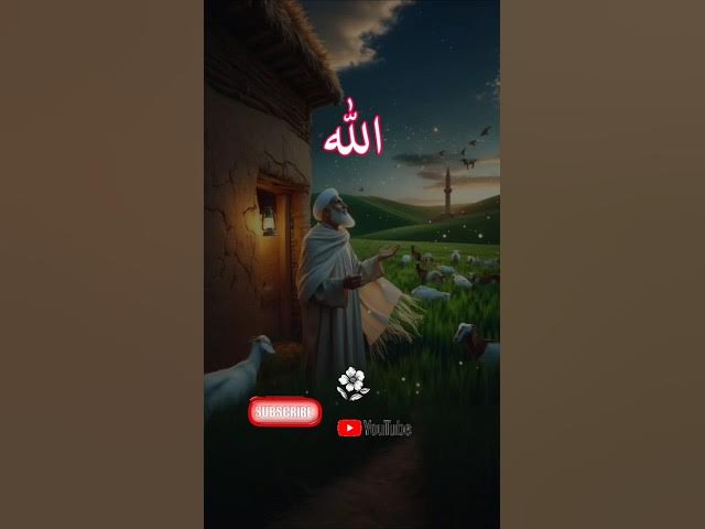 Video thumbnail for اللہ کے ساتھ شرک نہ کریں@islamic information 💯
