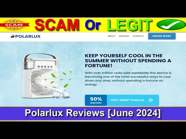 Video thumbnail for Polarlux Air Conditioner Reviews (June 2024) - Is This An Original Product? Find Out! |