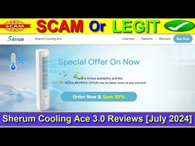 Video thumbnail for Sherum Cooling Ace 3.0 Reviews (July 2024) Watch Video & Know The Truth! Product Review