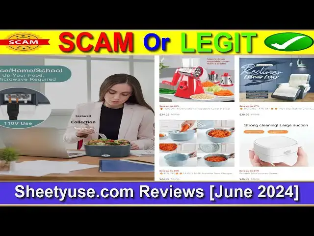 Video thumbnail for Sheetyuse Reviews (June 2024) - Is This A Legit E-Commerce Site? Find Out! | Product Review