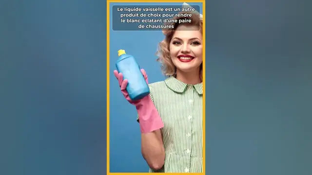 Video thumbnail for 👟 L'ASTUCE IMPARABLE pour nettoyer ses chaussures blanches💯