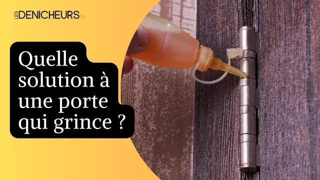 Video thumbnail for 🚪Porte qui grince : les astuces pour y remédier ! 🔊  🔈