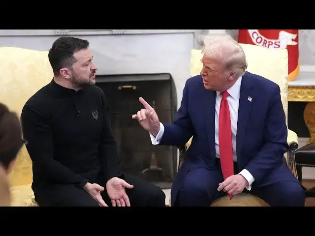 Video thumbnail for BREAKING: Trump, Vance Smack Down Zelensky In Brutal Oval Office Showdown