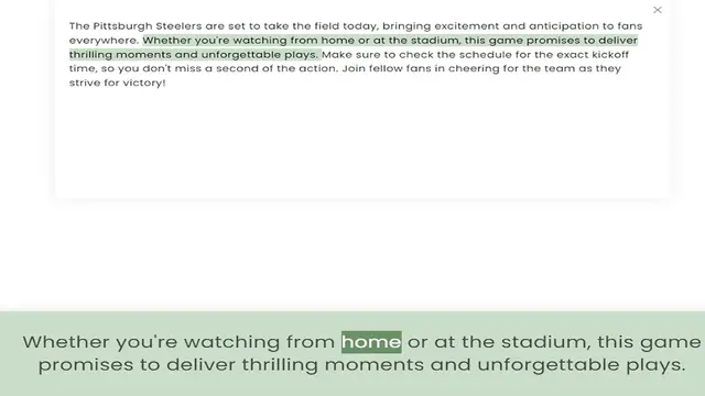 Video thumbnail for everywhere. Whether you're watching from home or at the stadium, this game promises to deliver thrilling moments and unforgettable plays. Make sure to check the schedule for the exact kickoff time, so you don't miss a second of the action