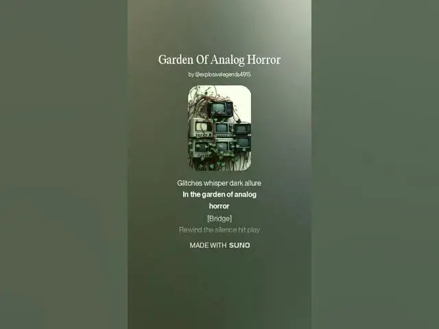 'Video thumbnail for Garden O Analog Horror'