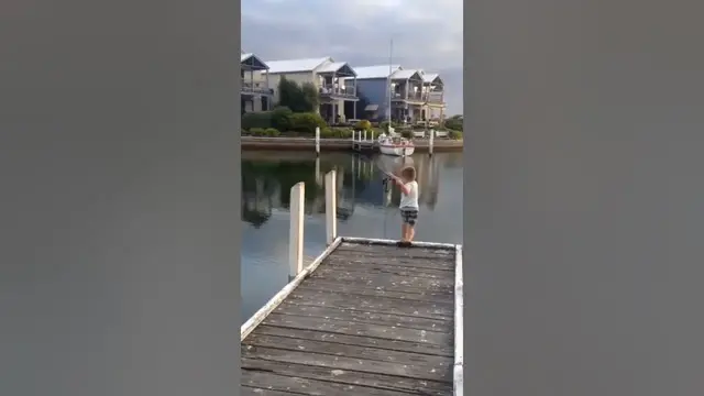 Video thumbnail for fishing is no game #fishing #fishingmemes #gonefishing #fishingfails