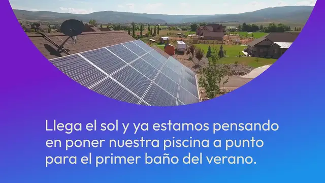 Video thumbnail for Cómo limpiar una piscina con energía solar