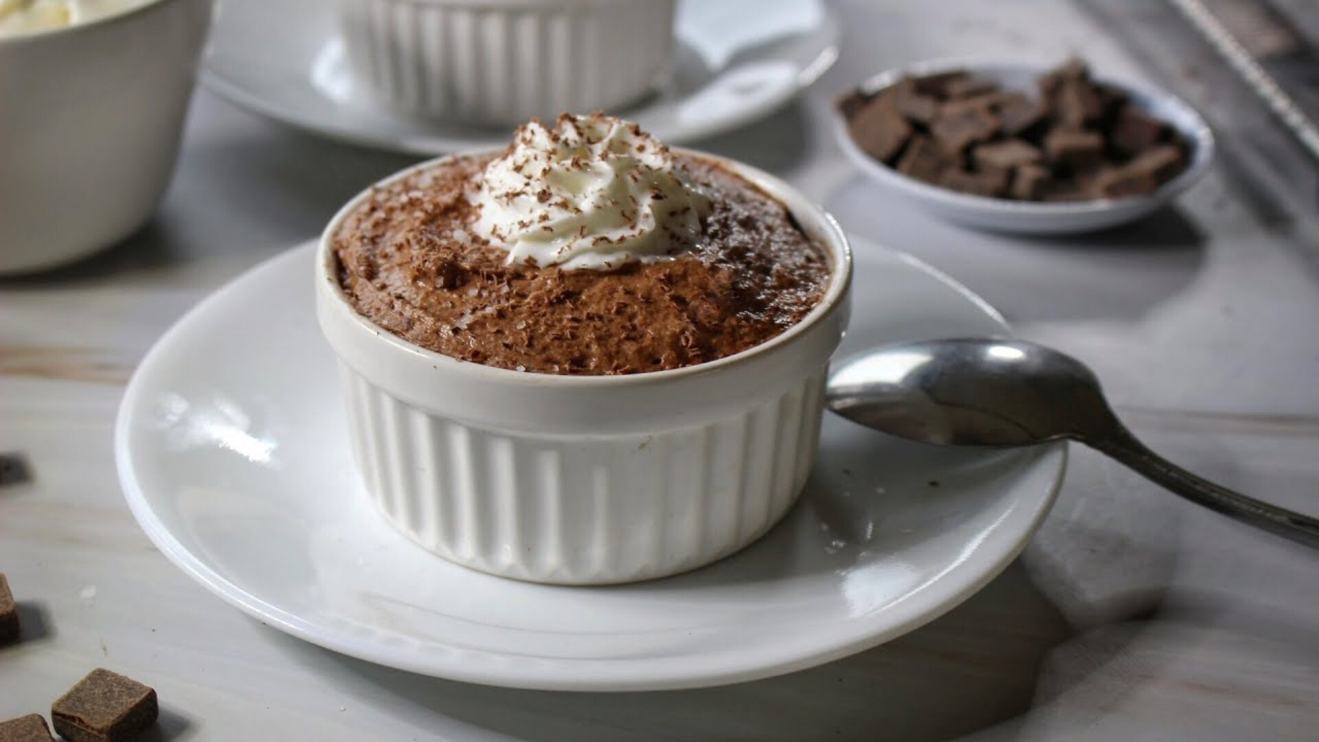 Video thumbnail for Best Chocolate Mousse Recipe