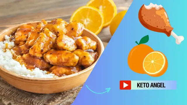 Video thumbnail for Low carb orange chicken recipe: video blog