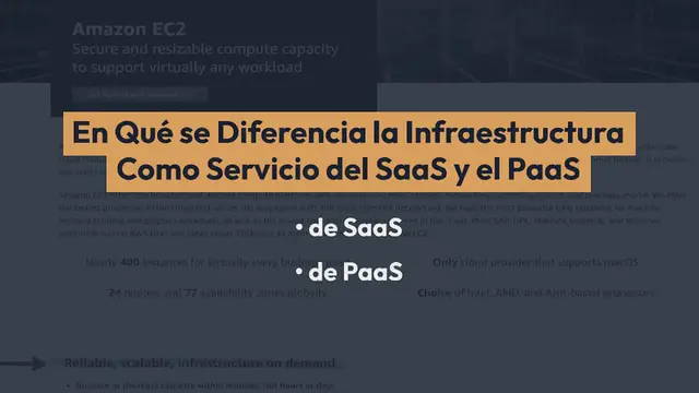 Video thumbnail for ¿Qué es IaaS? En Qué se Diferencia la Infraestructura Como Servicio del SaaS y el PaaS