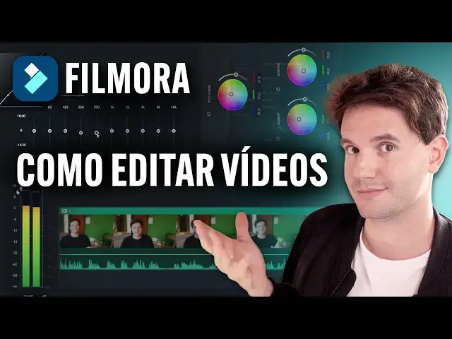 Video thumbnail for Curso completo para EDITAR Vídeos no filmora (bem fácil)