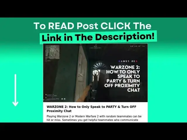 Video thumbnail for WARZONE 2: How to Only Speak to PARTY & Turn OFF Proximity Chat
