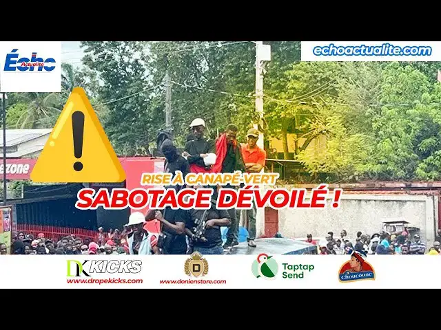 'Video thumbnail for ⚠️ Sabotage Déjoué à Canapé-Vert : Plus de 300 Infiltrés Prêts à Agir !'