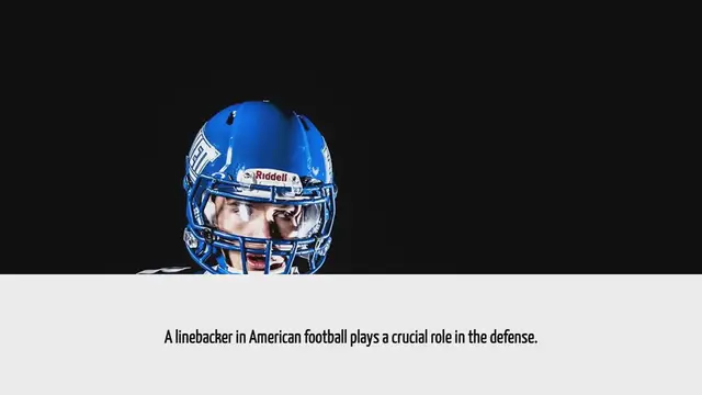 Video thumbnail for What Does A Linebacker Do In American Football