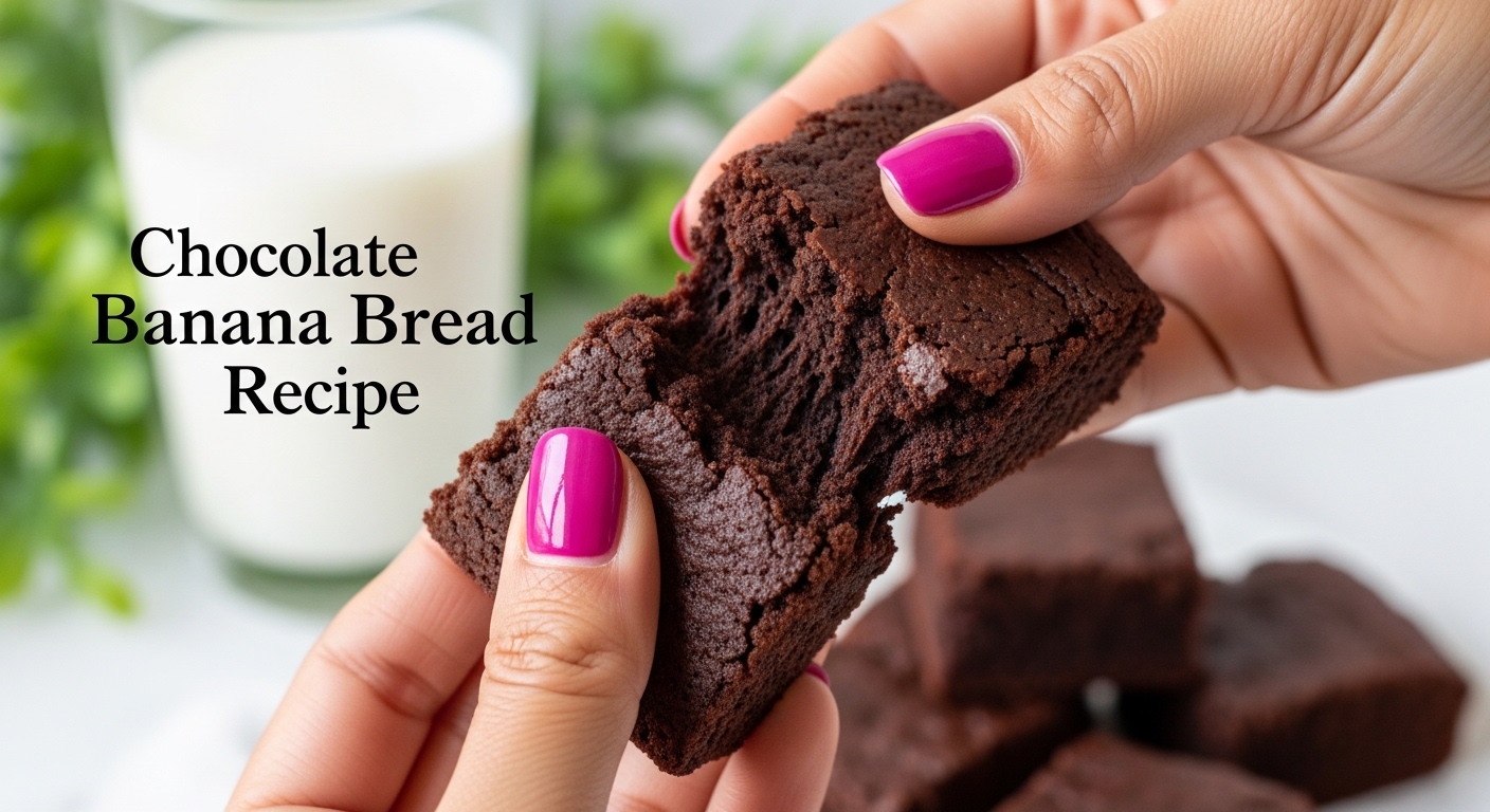 Video thumbnail for Chocolate Banana Bread Recipe