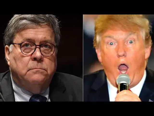 Video thumbnail for Bill Barr Stuns Host With Massive Trump Announcement