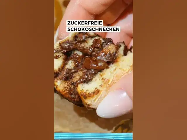 Video thumbnail for Zuckerfreie Schokoschnecken😭😍🍫 #zuckerfrei #sugarfree #rezepte #airfryer
