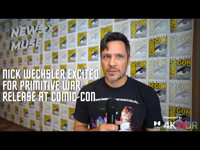 'Video thumbnail for Nick Wechsler Excited for Primitive War Release at Comic-Con'