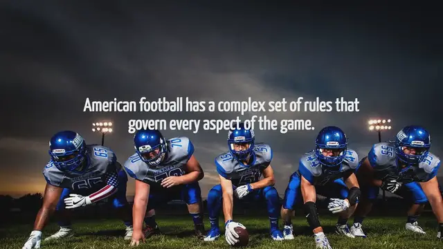 Video thumbnail for How Many Rules Are There In American Football