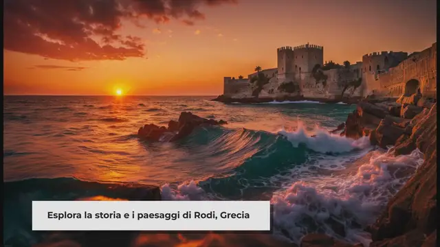 Video thumbnail for Rodi, Grecia: Un'Isola di Meraviglie - Guida Turistica