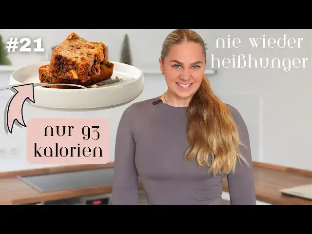 Video thumbnail for GEMEINSAM ABNEHMEN 2025 #21 | Zuckerfreier Kuchen 😍